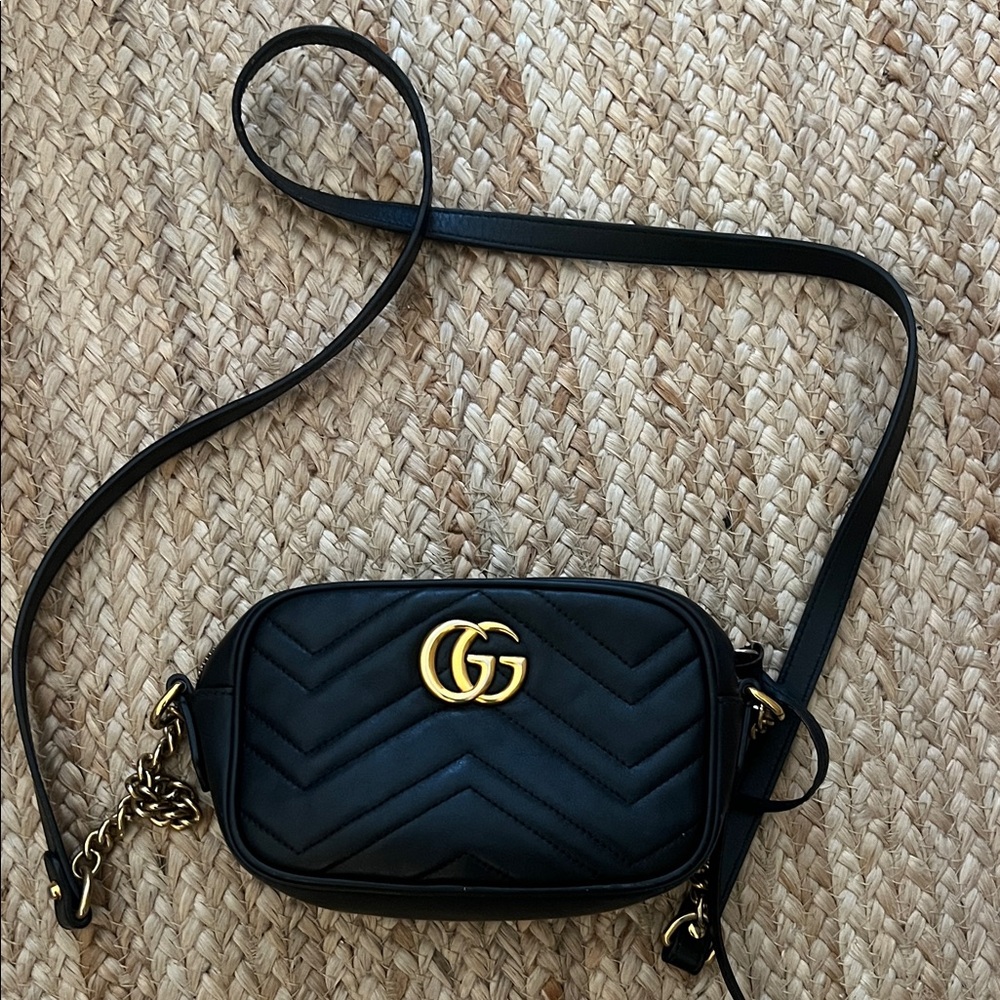 Gucci Marmont Bag Black Small